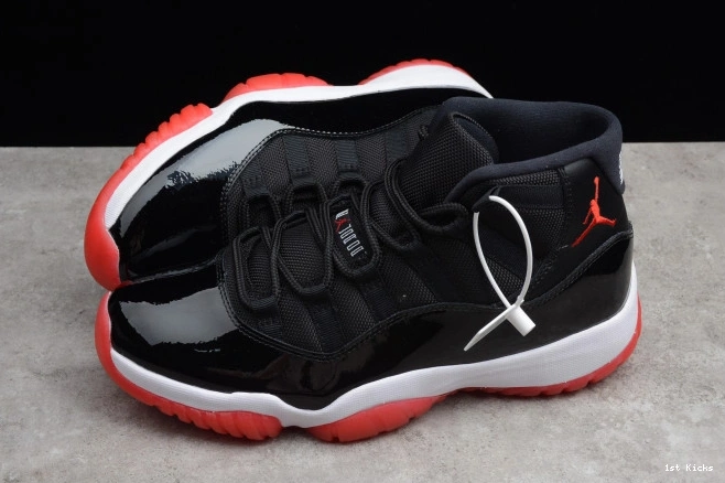 1st Kicks Shoes 11 (2012) 378037-010 Bred Air Jordan Retro 0723